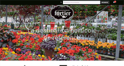 Desktop Screenshot of jardineriefortier.com